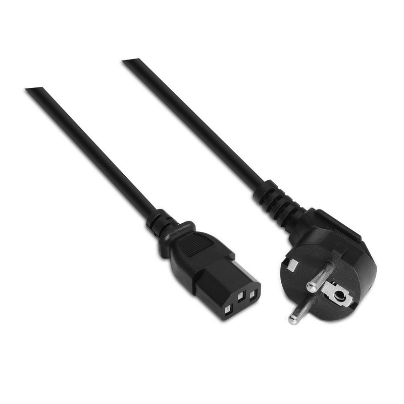 Aisens Cable Power CPU - CEE7/M-C13/H - 5.0M - 100% Cobre Puro AWG18 - Black