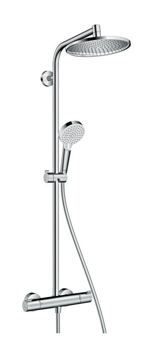 Hansgrohe Crometta S Sistema Ducha 2 Heads Wall Cromo
