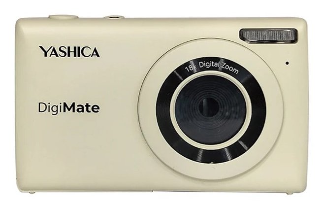 Yashica Camera Digimate Compacta 64 MP Cmos White