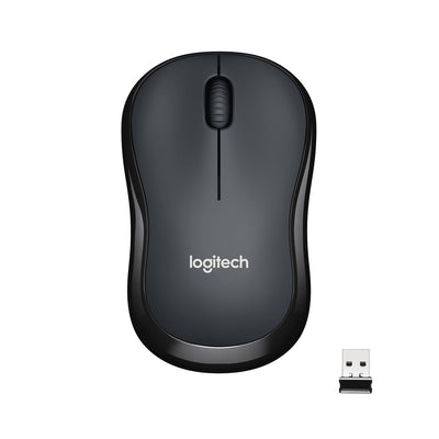 Logitech Mouse M220 Silent Wireless Black 910-004878 — image 1