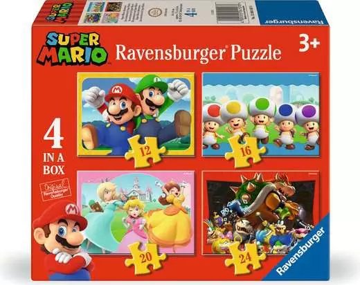 Puzle Super Mario Bros 12-16-20-24PZS