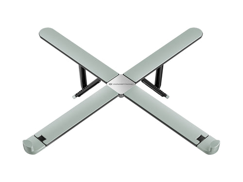 Conceptronic Stand Laptop THANA11G Ergo Up To 17.3 Foldable 8 Niveles Max. 5KG Grey — image 1