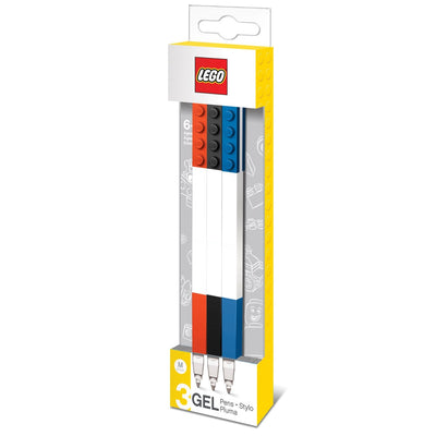 Lego Dlugopis Zelowy 3 Szt. Blue Black Czerwony — image 1