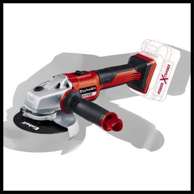 Einhell Angle Grinder Angular a Battery Professional Axxio, 18 Voltios Red/Black Without Battery Ni Charger 44 — image 1