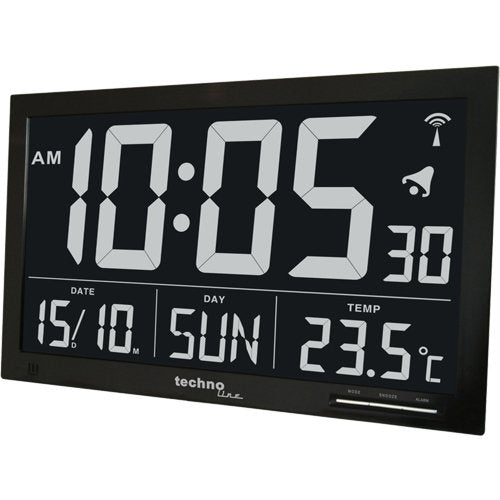 Technoline Ws 8007 Watch Digital Con Pantalla LCD Large