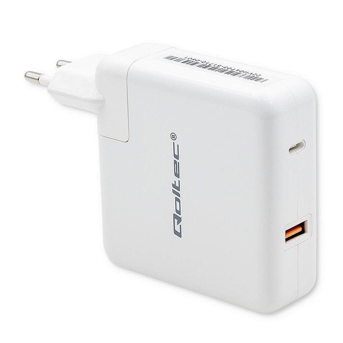 Qoltec Charger 51710 GaN Fast 108W 5 20V 3 4.7A USB C White