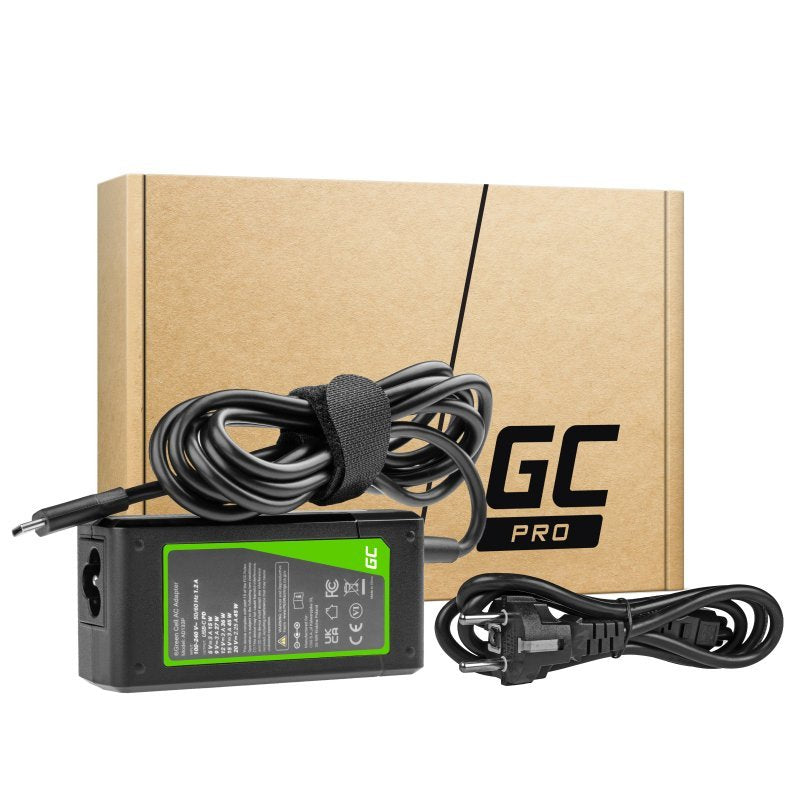 Green Cell Charger / Adapter AC / Power Supply USB-C 45W Laptops Tablets And Phones