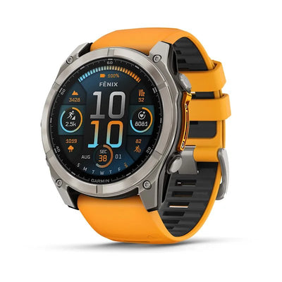 Garmin Smartwatch Fenix 8 Sapphire/Orange 010-02905-11 — image 1