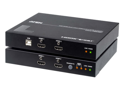 Aten CE824-AT-G USB HDMI Double View HDBASET2.0 KVM Extend — image 1