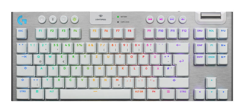 Logitech G915 X Lightspeed Tkl Wireless Gaming Keyboard White (de)