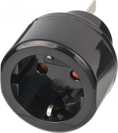 Adapter Travel Australia, China, Black 10A