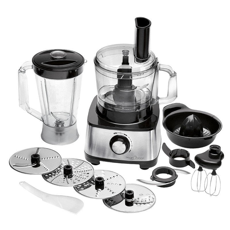 Proficook PC-km 1063 Robot Kitchen 1,75 L Black Steel Inoxidable 1200W