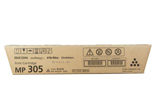 Ricoh Aficio MP305 Black Cartridge Genuine Toner - 842142/842347/Type 305 — image 1