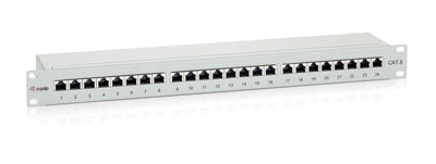 Patch Panel 24 Ports Categoria 6 Apantallado Colour Grey Claro — image 1