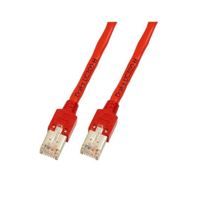 Efb RJ45 Network Cable CAT.5E F UTP Lszh Draka UC300 TM11 Red 1M — image 1