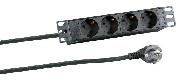 EFB Elektronik EK631DE.10 Base Múltiple 2M 4 Salidas AC Indoor Black
