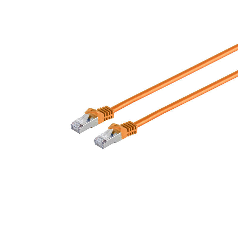 Network Cable S/FTP CAT.7 Orange 1,5M