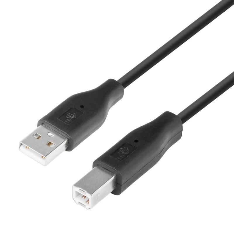 USB Cable Am-bm 1.8 Black