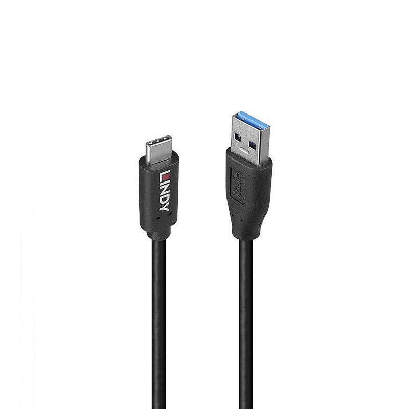 Lindy 36972 USB Cable USB 3.2 Gen 2 (3.1 Gen 2) 1,5M USB a USB C Black
