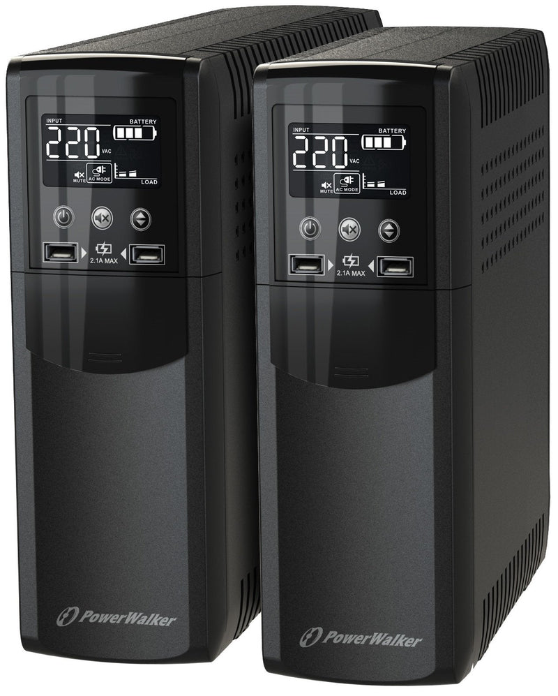 Powerwalker Vi 1500 Csw IEC UPS (ups) Line Interactive 1500VA 900W 8 Salidas AC