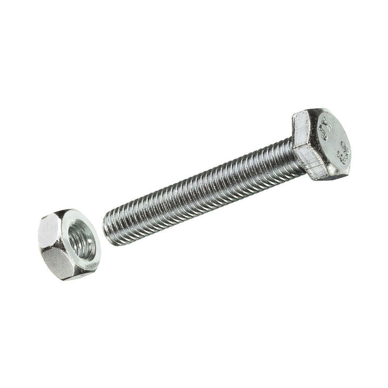 Fadix Caja L 20 Unid. Tornillo Metrica Cab Hex + Nut Cinc M 8X50MM