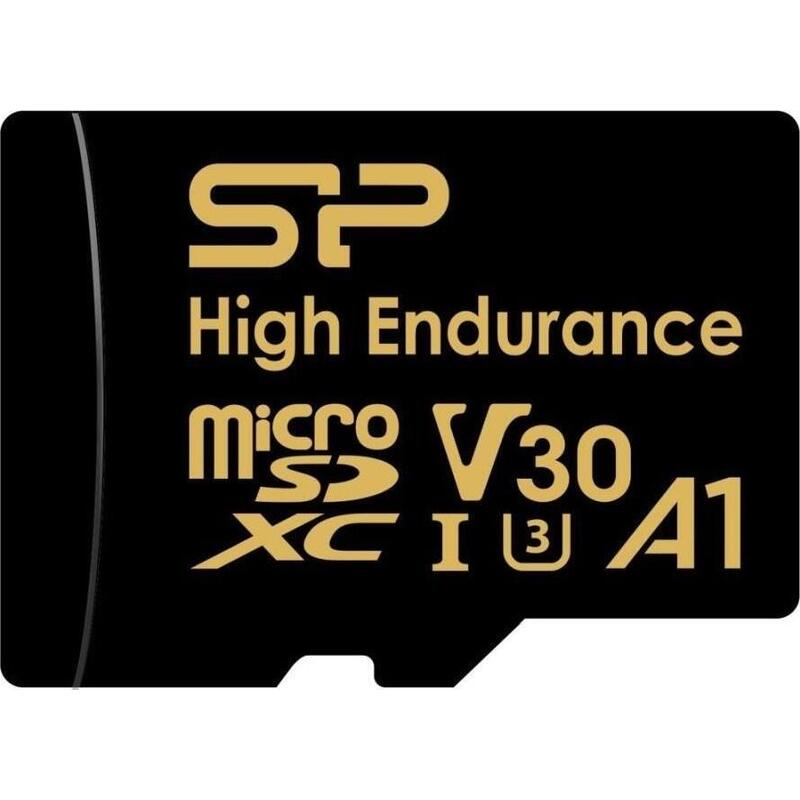 PC Case Silicone Power Microsdxc High Endurance 64GB V30 + Adapter