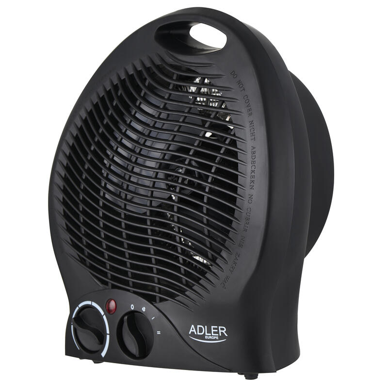 Adler Heater Ad 7761 Fan Heater, 2000W, Black