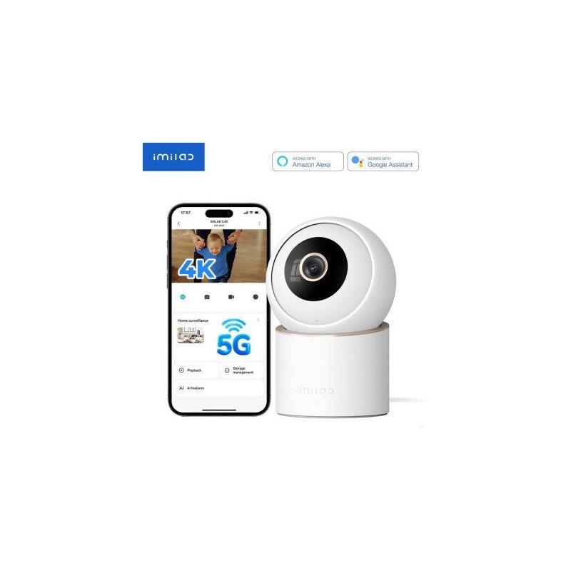 Xiaomi Camera Imilab C40 Home Security Night Vision. 360, 4K White Eu CMSXJ112A