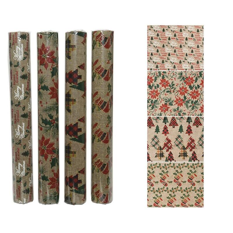 Decoris Camino Desk Motivos Navideños, 35CMX2M, 4 Modelos.