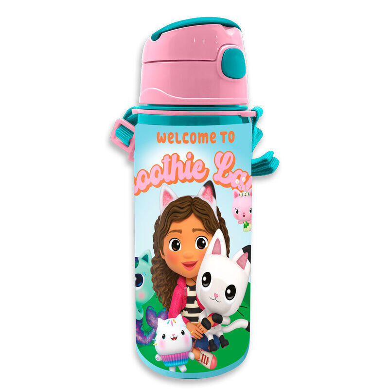 Cantimplora Aluminium House Muñecas Gabby 600ML