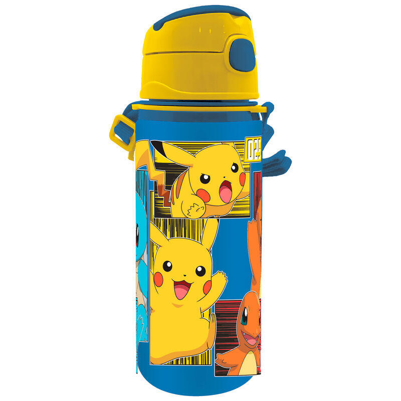 Cantimplora Aluminium Pokemon 600ML Surtido