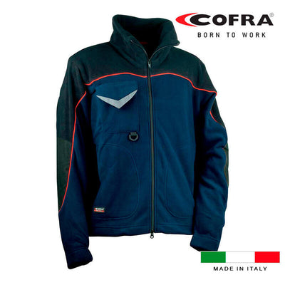 Cofra Cazadora Forro Polar Rider Blue Marino Black Size M — image 1
