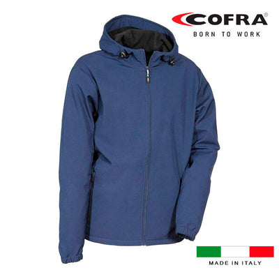 Cofra Cazadora Softshell Vannas Blue Marino Size S — image 1