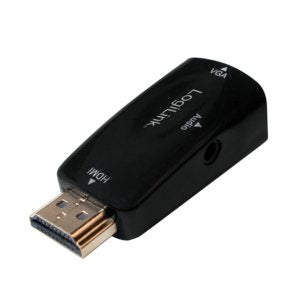 Logilink CV0107 Adapter HDMI Cable VGA Black
