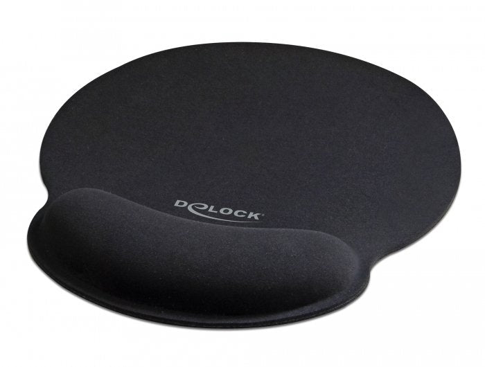 Delock Mouse Pad Mouse Ergonómica With Wrist Rest Gel 12559