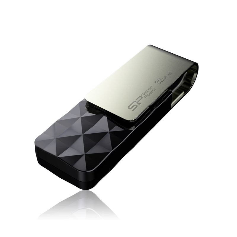 USB Flash Drive Silicone Power Blaze B30 USB 3.1 32GB Black