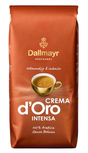 Dallmayr Café Grano Cream D'oro Intensa, 1KG, Americano, Tueste Medio — image 1