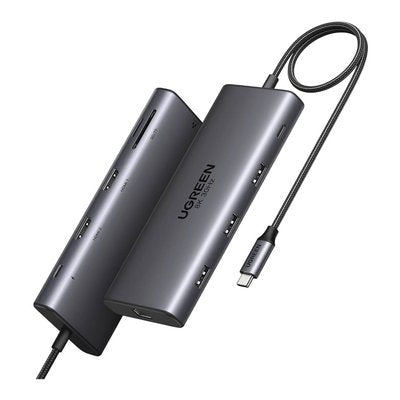 UGREEN USB-C Hub 100W Pd Grey 10-IN-1 — image 1
