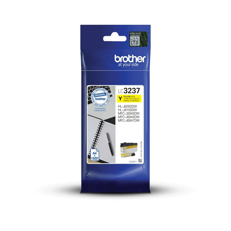 Brother Cartridge LC3237BK Yellow 1500PG