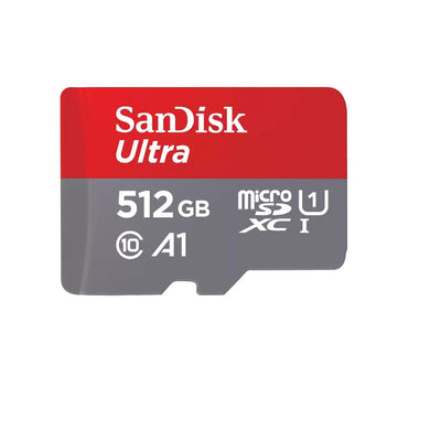 SanDisk Ultra Memory Card Flash Adapter Microsdxc a SD Included 512GB A1 / Uhs Class 1 / CLASS10 Microsdxc Uhs — image 1