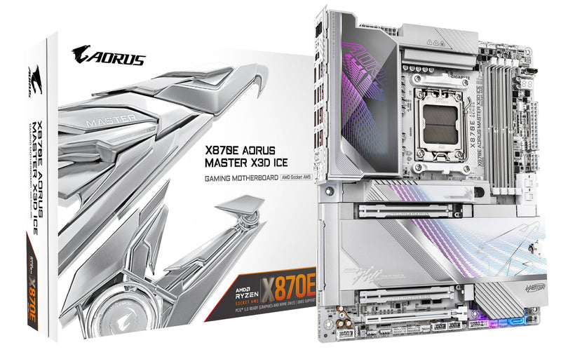 Gigabyte Motherboard GA-X870E a Master X Ice (AM5) (d) X870E-4719331876517