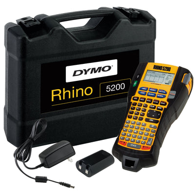 Dymo Rhino 5200 Kit Printer Labels Transferencia Thermal 180 X 180 DPI Abc — image 1