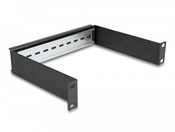 Delock Panel Riel Din 10 1U Black