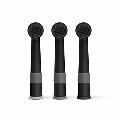 Happybrush Heads Eco R2 Allblack Black HAR2AB — image 1