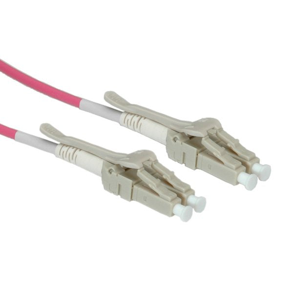 Roline Lwl-cable 50 125UM OM4 Lc Low-loss-stecker Fr Hohe Dichte Violett 5M
