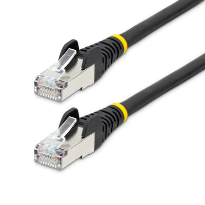 StarTech.com NLBK-50C-CAT.6A-PATCH Network Cable Black 0,5M S/FTP [s-STP] — image 1