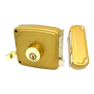 Lock Sobreponer CRS02 Izda 60 X 120MM Pintado Oro — image 1