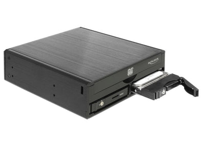 Delock Bastidor Mobile Phone 5.25 1 X Unit Delgada 5.25? + 2 X 2.5? SATA HDD / SSD — image 1