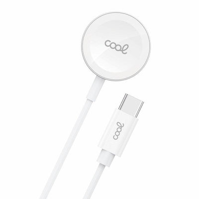 Cool USB Cable Magcharge ( Type-c ) Apple Watch Universal White — image 1