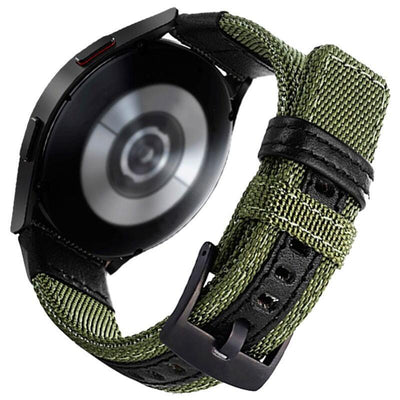 Strap Universal Nailon Adjustable 20MM Green Smartwatch Xiaomi/Amazfit/Samsung/Huawei/Realme/Ticwatch — image 1